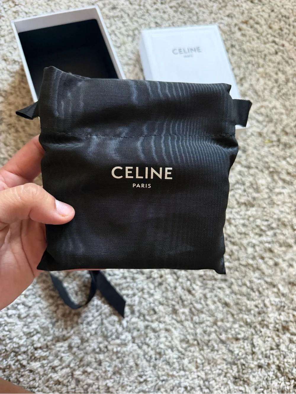 CELINE SMALL FLAP WALLET TRIOMPHE IN TRIOMPHE CANVAS